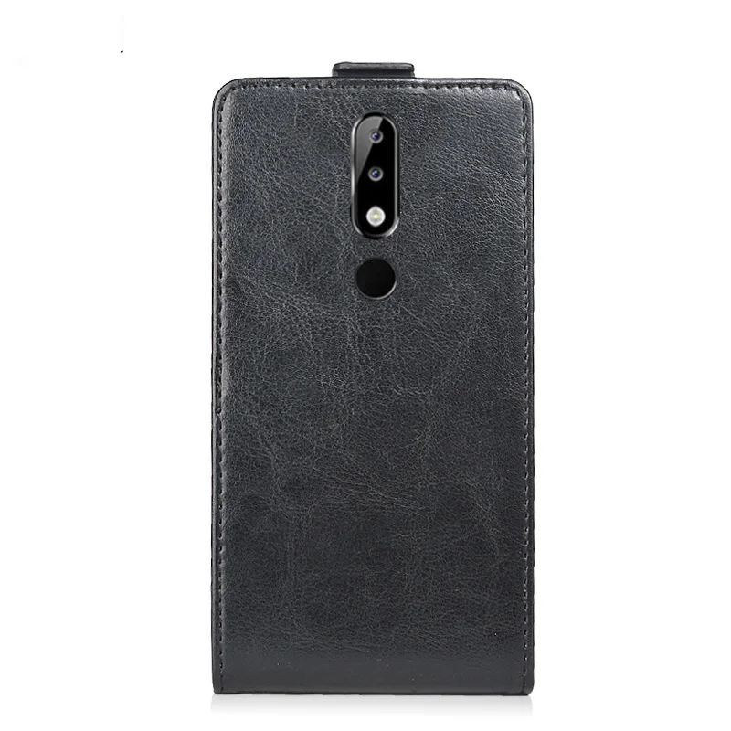 J &amp R для Nokia 5 1 Plus чехол X5 Роскошный телефона из искусственной кожи TA-1109 откидная