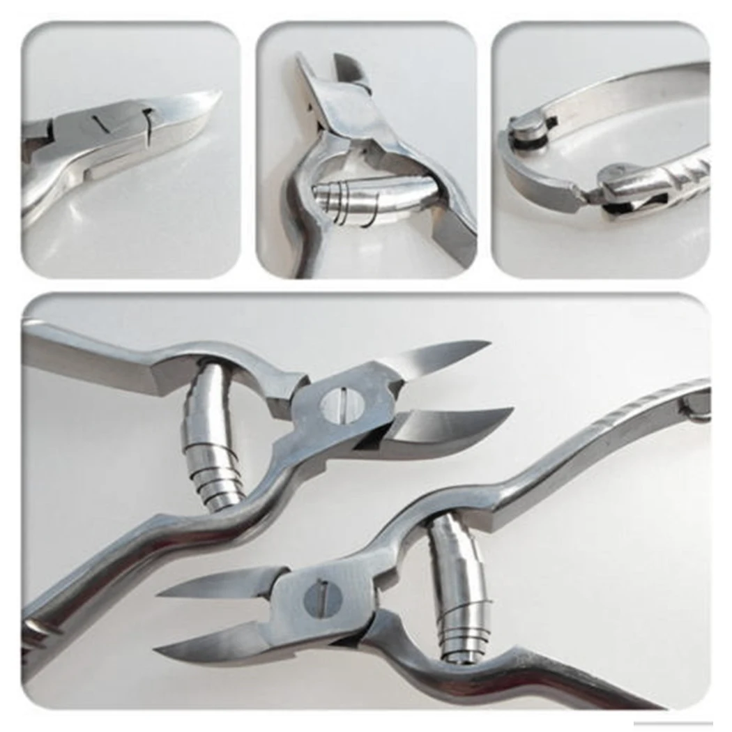 100% новые профессиональные ножницы для ногтей из нержавеющей стали резаки