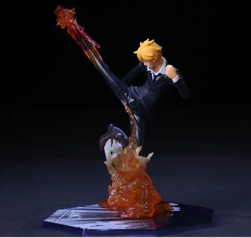 Tobyfancy Figuarts нулевой Одна деталь ПВХ фигурку Onepiece Санджи diable Jambe Коллекция Модель