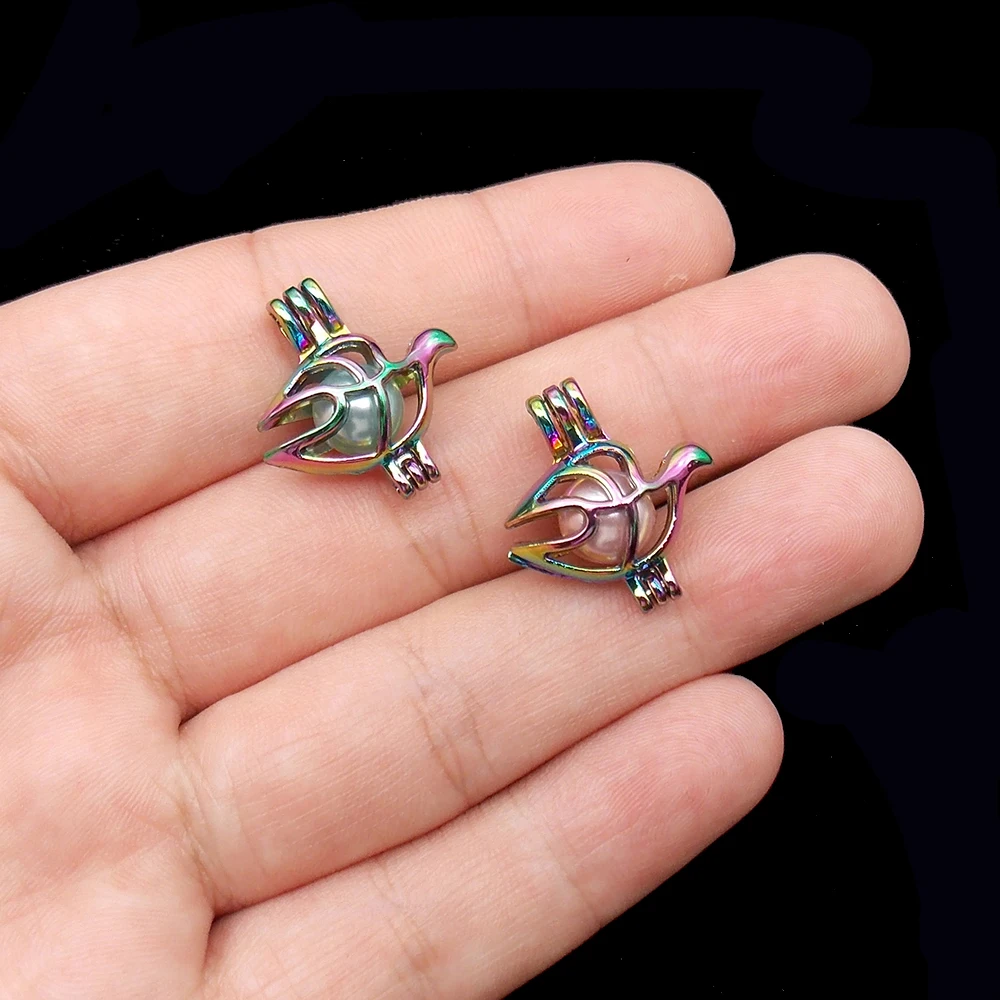 5 шт. Разноцветные Подвески в виде голубей для ароматерапии|Подвески| |