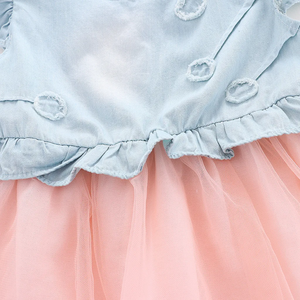 Высокое качество новое модное летнее платье с рукавами-крылышками из тюля