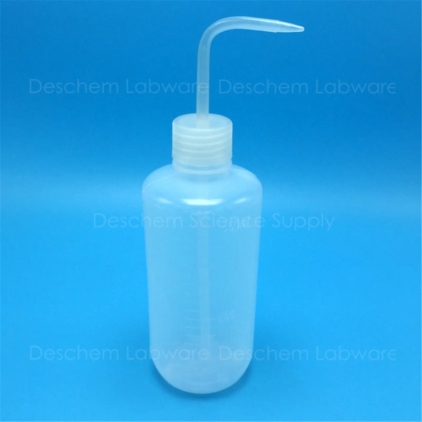 250 мл пластиковая бутылка для промывки градуированная изогнутая горловина