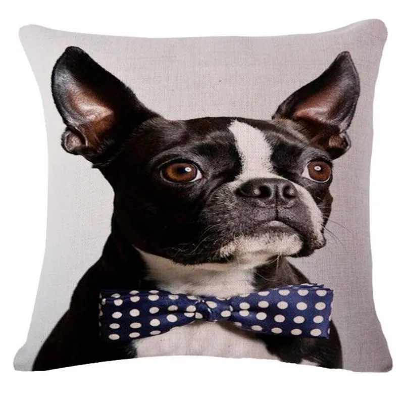 Модная домашняя посуда в скандинавском стиле домашний декор Cojine Boston Terrier