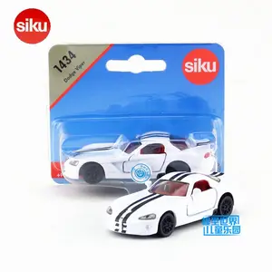 SIKU 1434литая металлическая модельспортивный автомобиль Dodge Viperобразовательная немецкая игрушка для детского подарка или коллекциималенький