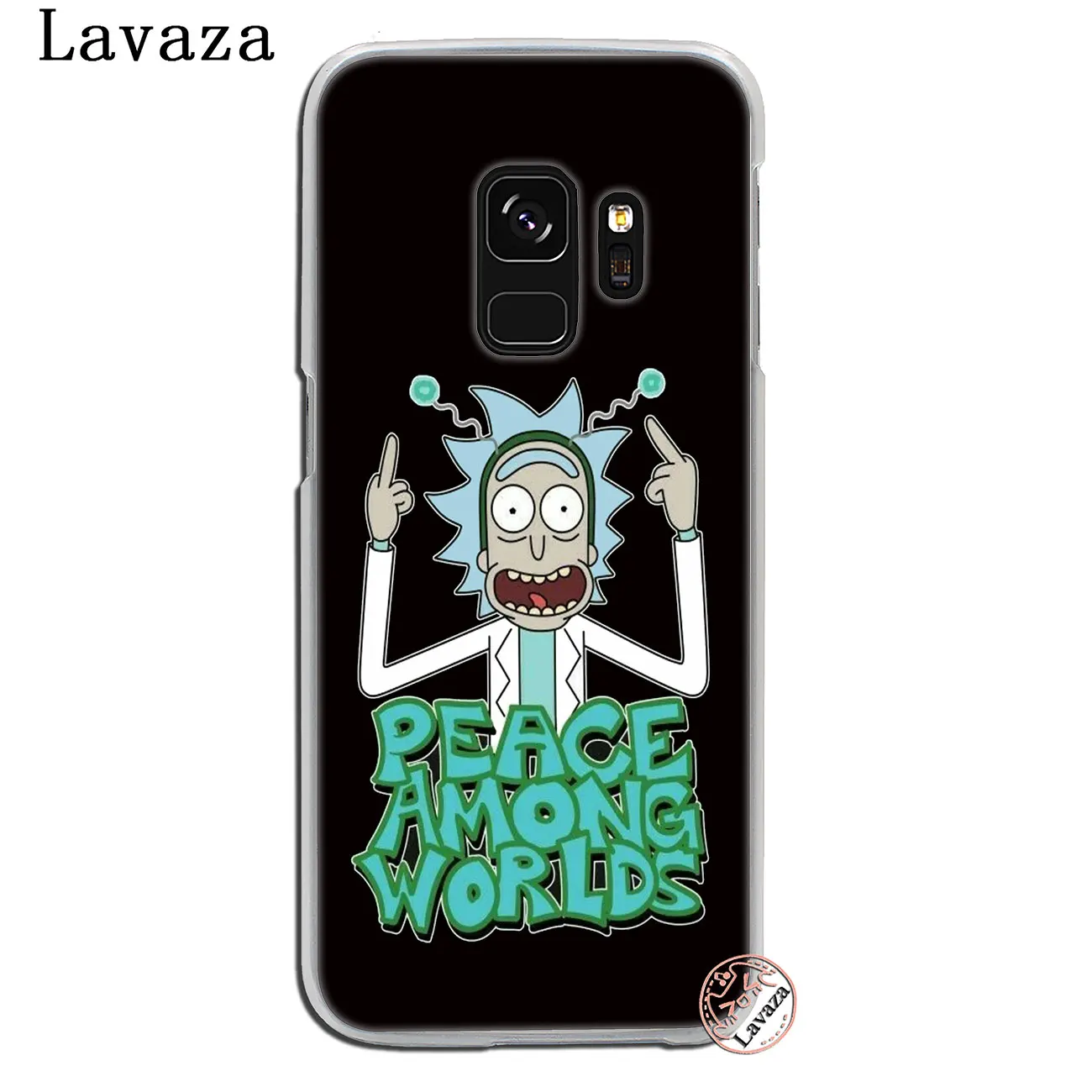 Lavaza Рик и Морти чехол для телефона для samsung Galaxy Note 10 9 8 A9 A8 A7 A6 плюс A3 A5 A2 крышка - Цвет: 1