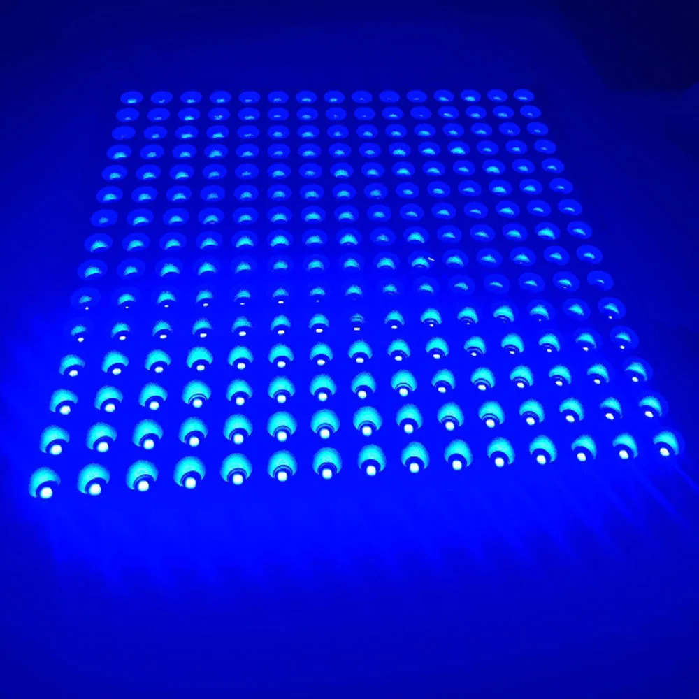 225 LED световая Доска 45 Вт Чистый синий 450нм Гидропоника растений растут огни