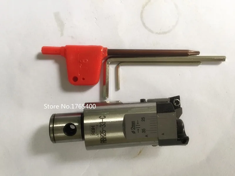 BT30-LBK3-80L M12 Arbor RBH 32-42 мм высокоточная двухбитная грубая Расточная головка