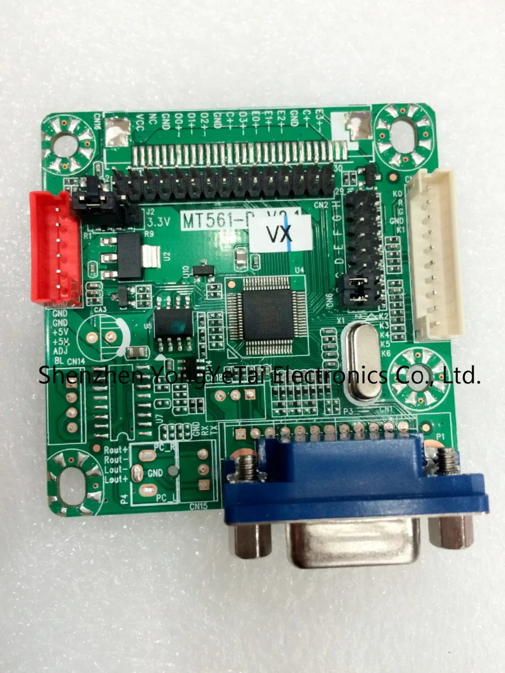 

YYT MT561-B 5V 23 kinds of jumper universal program-free driver board Universal LCD driver board 10-42 inch LVDS screen