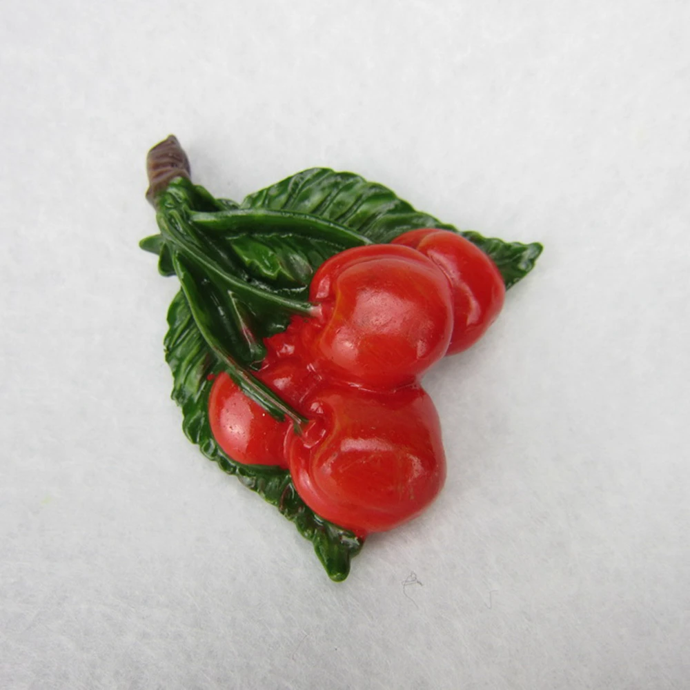 Милые 3D магниты на холодильник в виде фруктов креативные полимерные магнитные