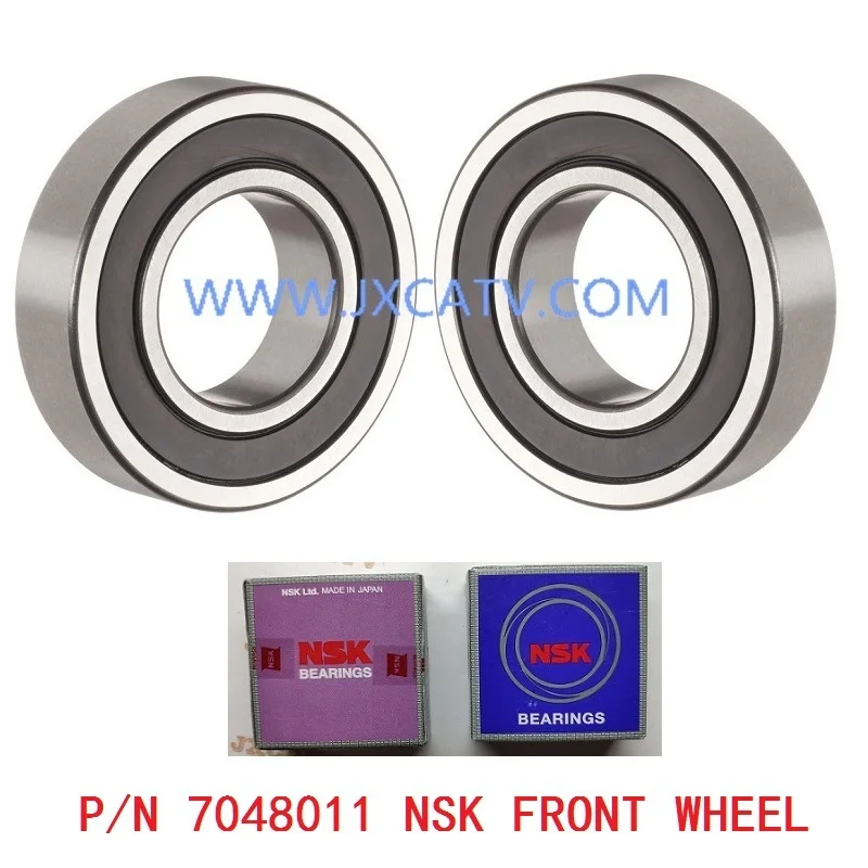Front wheel JXCATV подшипник колеса и комплект уплотнений переднего и заднего колеса для HONDA XR650R 2000 до 2007 - Цвет: Front wheel