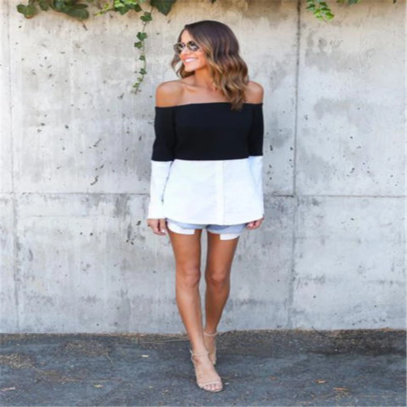 Женские кофточки на осень и весну 2017 модная женская одежда элегантные белые