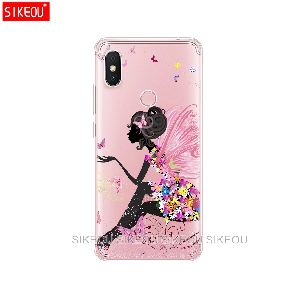 Силиконовый чехол для телефона Xiaomi Redmi S2 Y2 задняя крышка Hongmi Защитный Мягкий из