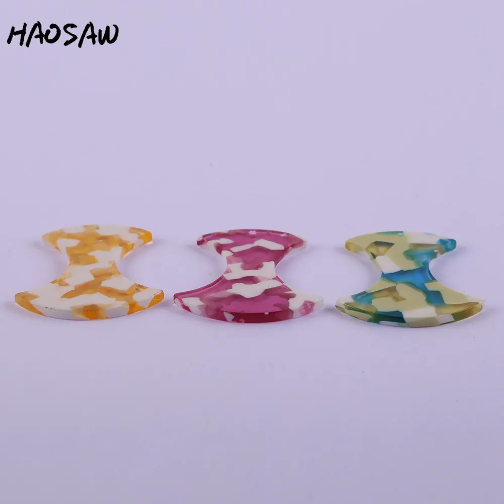 HAOSAW 32*40 мм 4 шт./лот очарование уксусной кислоты/неправильной формы/DIY