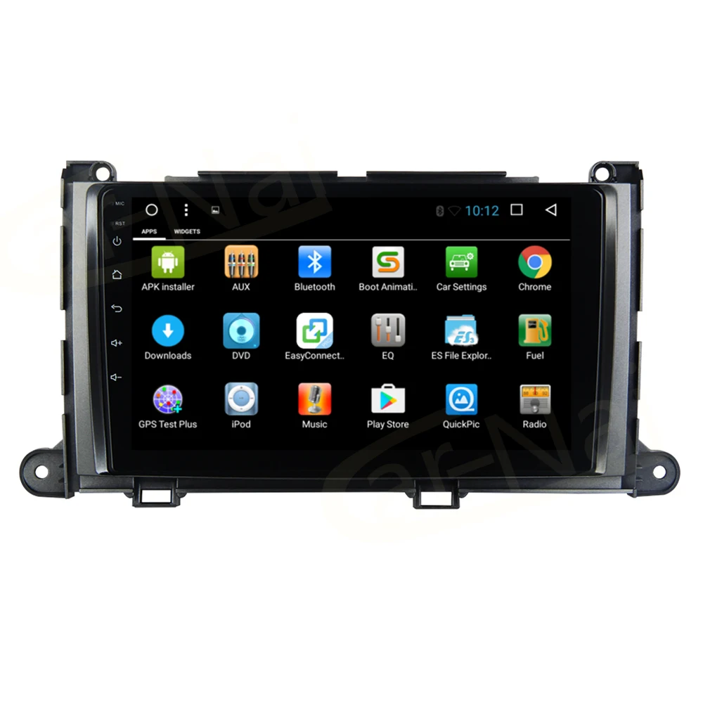 Android 7 1 Автомобильный GPS Радио Navi для Toyota Sienna 2011-2013 автомобильный мультимедийный