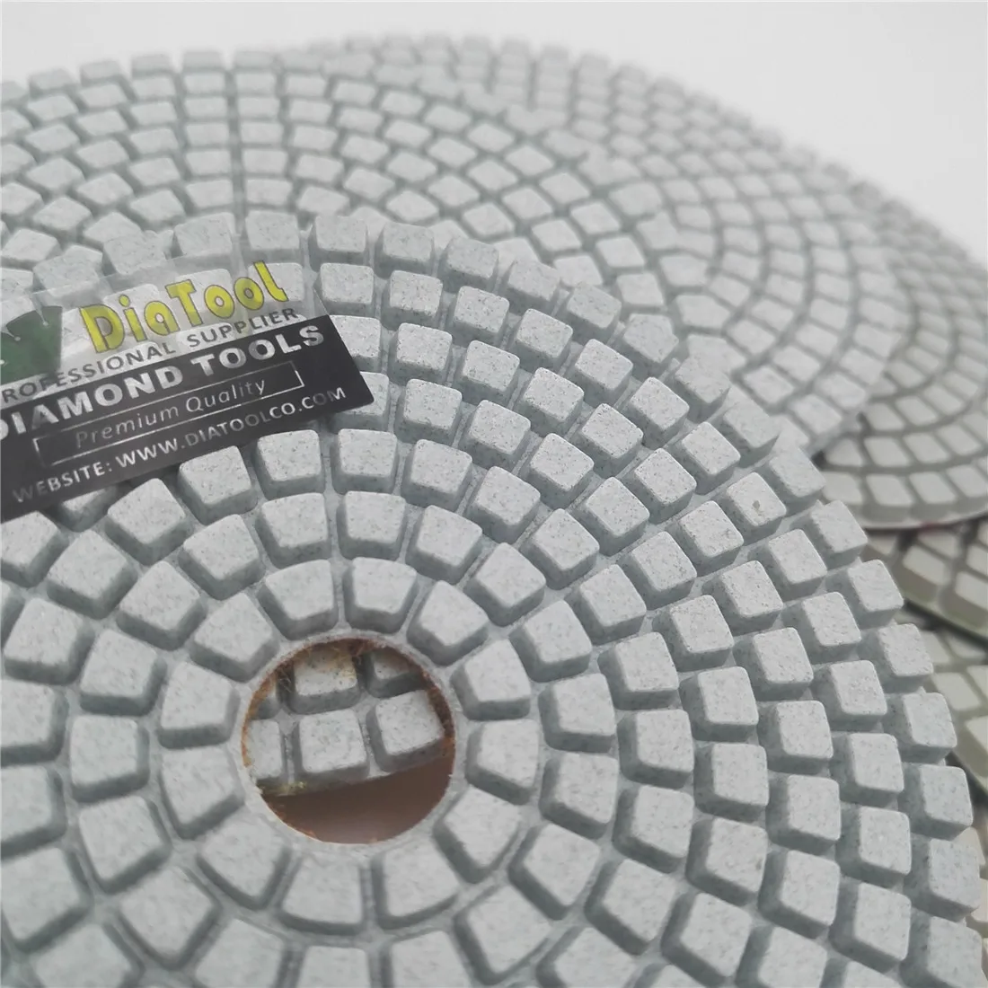 SHDIATOOL 10 шт 4 &quot/100 мм зернистость 800 Professional White Diamond влажной полировки связке