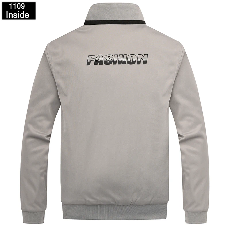Большой размер L~ 7XL, мужская спортивная одежда, весенне-осенняя куртка, верхняя одежда, двухсторонняя одежда, мужская спортивная куртка, мужские куртки и пальто-бомберы