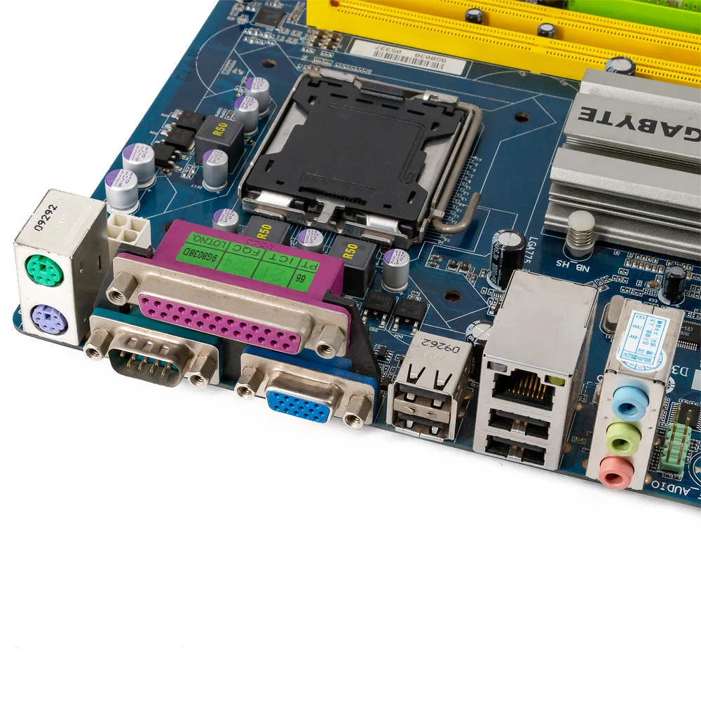 Gigabyte GA-G41M-ES2L оригинальная б/у настольная материнская плата G41M-ES2L G41 LGA 775 DDR2 8G SATA2 USB2.0 Micro-ATX