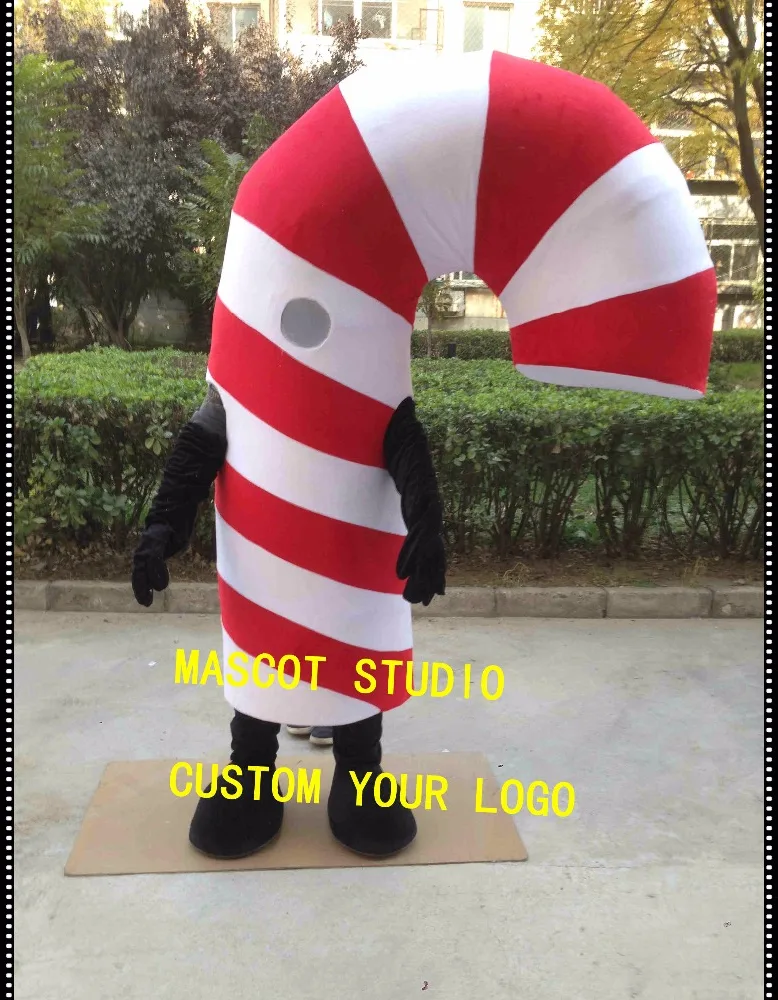 Маскарадный костюм конфетного тростника Рождественский маскарадный на заказ