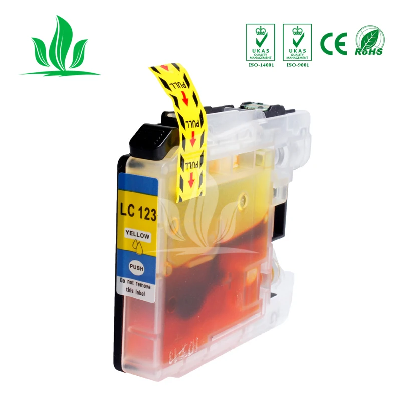 4 шт. LC123 чернильные картриджи совместимые с Brother mfc J4510DW MFC J4610DW J4710DW|ink cartridge|compatible ink