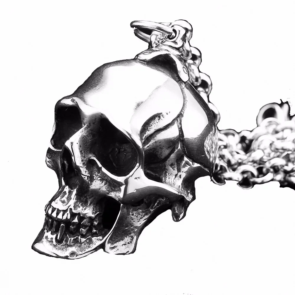 С случайным подарком цепь анархия смерти специальный Скелет Череп из