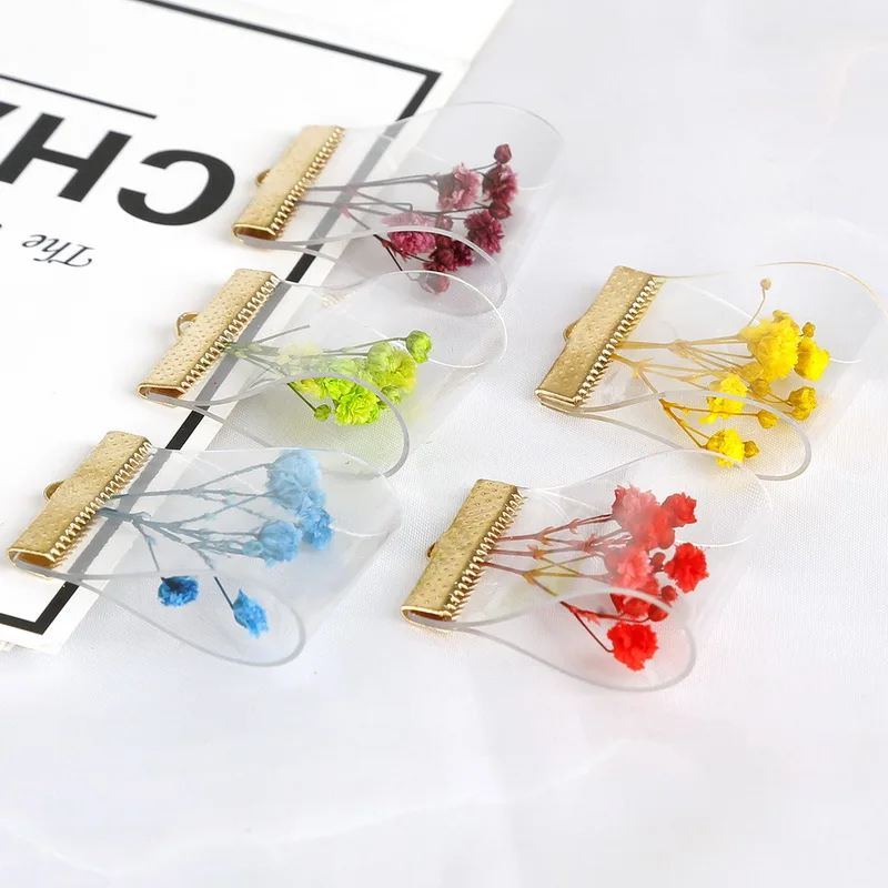 Лидер продаж 4 шт./лот Натуральные сушеные цветы очаровательные кулоны 6 видов