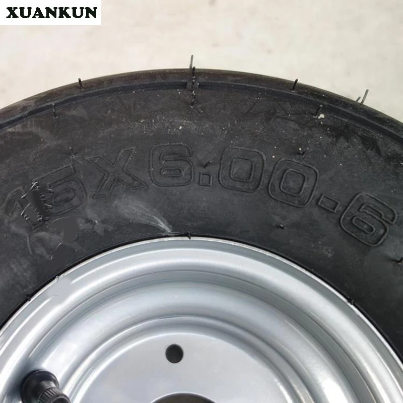 Для вездехода xuankun Four Round Kart модифицированные 15X6. 00-6 дюймовые шины вакуумные 6