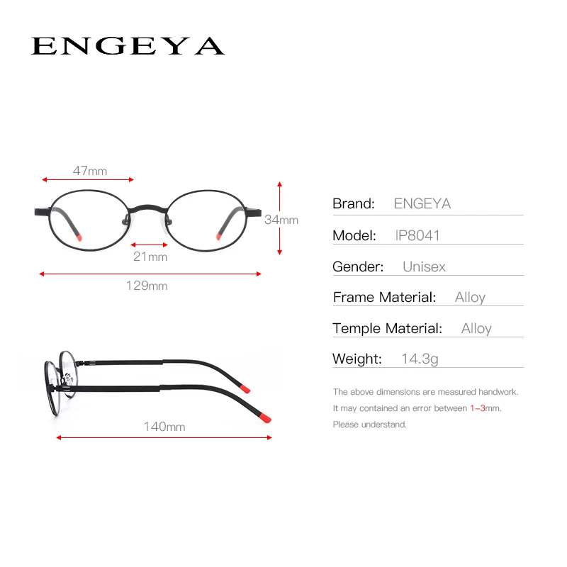 Очки по рецепту для мужчин и женщин металлический сплав овальные винтажные