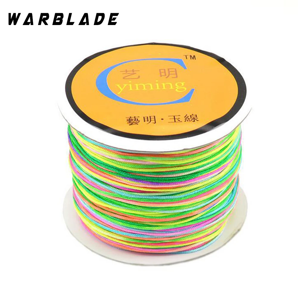 2 мм нейлоновый шнур нить пластиковая катушка веревка бусина подходит для