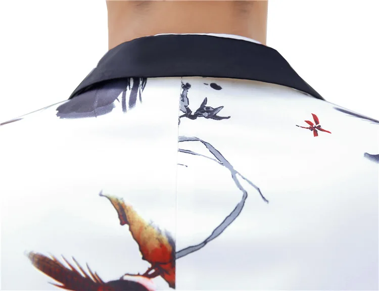 Мужской костюм для жениха с принтом повседневные белые мужские костюмы брюками