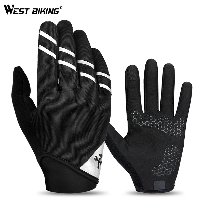 WEST BIKING велосипедные перчатки полный палец средства защиты рабочие