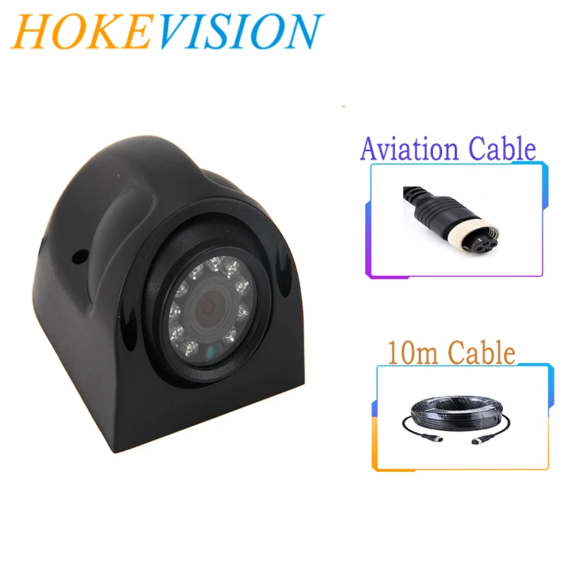 HOKEVISION камера заднего вида для грузовика Heavy Duty 10 светодиодный ИК ночного видения