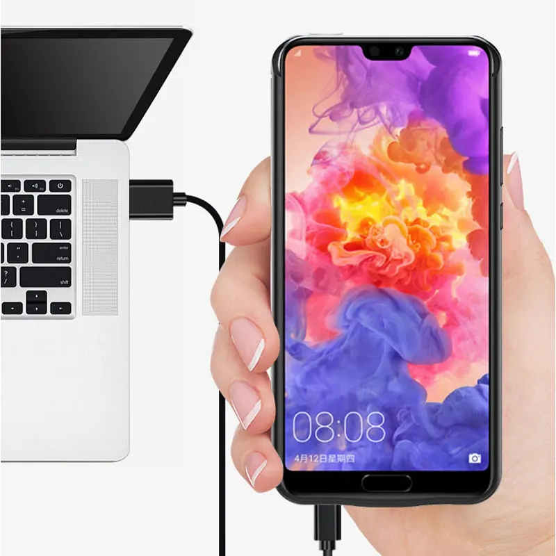 Чехол ZKFYS 6800 мАч высокого качества для huawei P20 Lite, быстрое зарядное устройство, чехол для huawei Nova 3E, запасной внешний аккумулятор, чехол