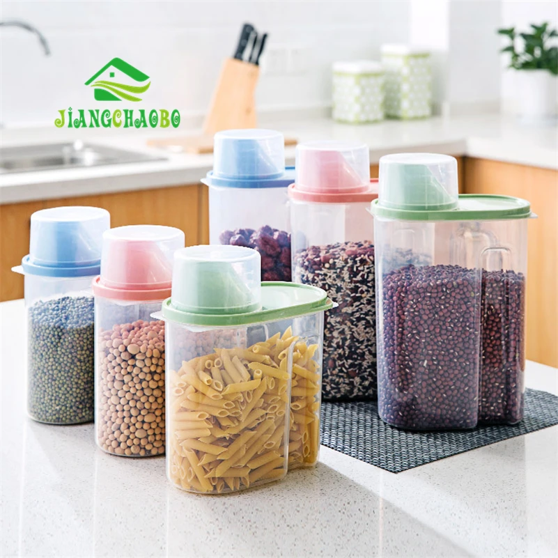 Цельнокроеное платье JiangChaoBo Пластик запечатанные банки Кухня из цельного зерна
