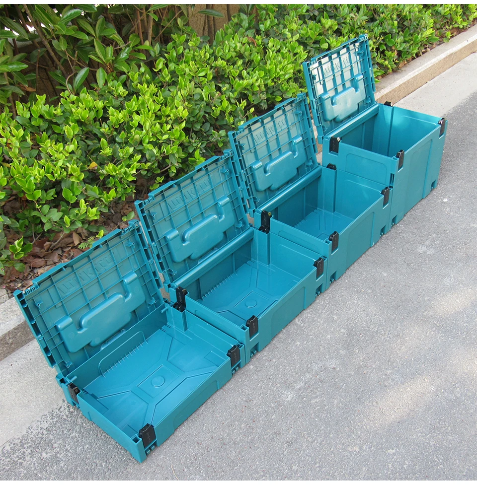Япония Makita Toolbox кулер коробка инструменты чемодан MAKPAC коробка для хранения тележка чемодан