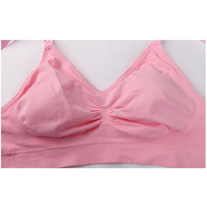 Бесшовный эластичный бюстгальтер для кормящих матерей без косточек Спортивное