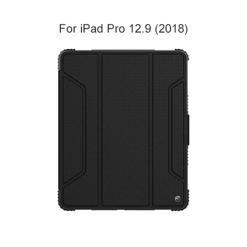 Pro 12.9 (2018) Чехол-подставка Nillkin из искусственной кожи для iPad Air /Pro 10,5 /Mini /Mini 4/9. 7/Pro 11/Pro 12,9 - Цвет: Pro 12.9 (2018)