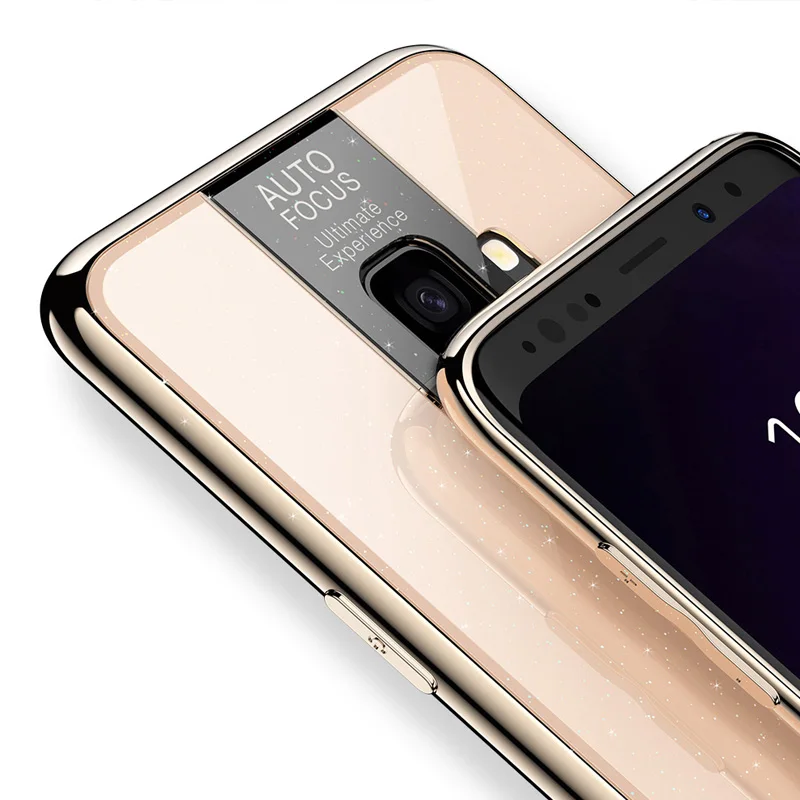 KaiNuEn чехол для Samsung Galaxy Note 9 8 Роскошные блестящие чехлы из закаленного стекла