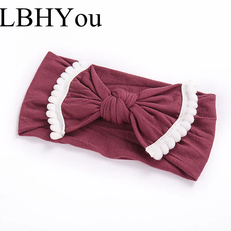 Широкие мягкие нейлоновые повязки на голову для девочек 27 шт./лот Эластичные