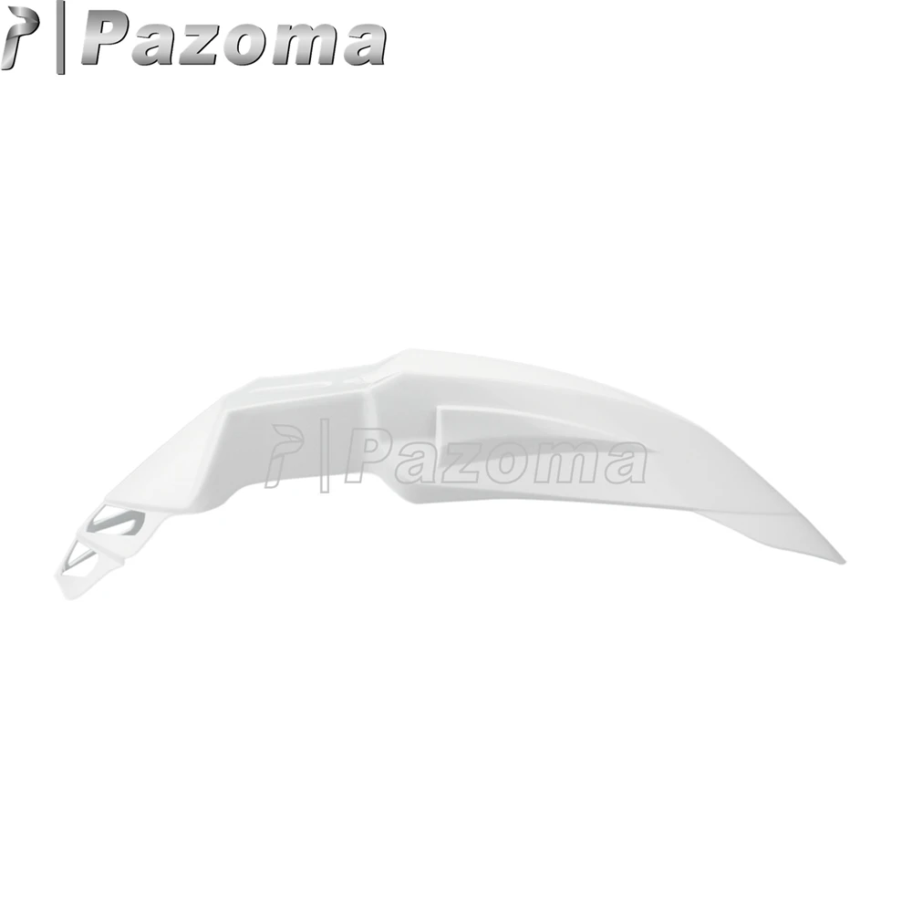 Универсальные Передние крылья для мотокросса Evo белого цвета Honda Yamaha Kawasaki Suzuki Ducati