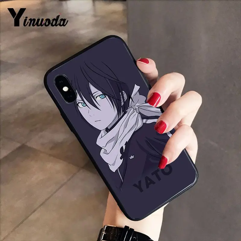 A8 Yinuoda Noragami yato Аниме новое поступление черный чехол для телефона для iPhone 8 7 6 6S 6Plus X XS MAX 5 5S SE XR 10 Чехол - Цвет: A8