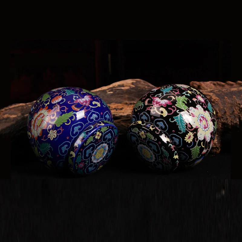 Винтажная керамика Расписанная вручную урна для праха домашнего животного