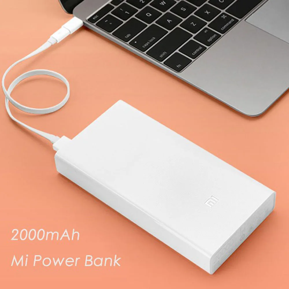 Xiaomi 20000 мАч Power Bank Внешняя Батарея Резервного Копирования Зарядное Устройство