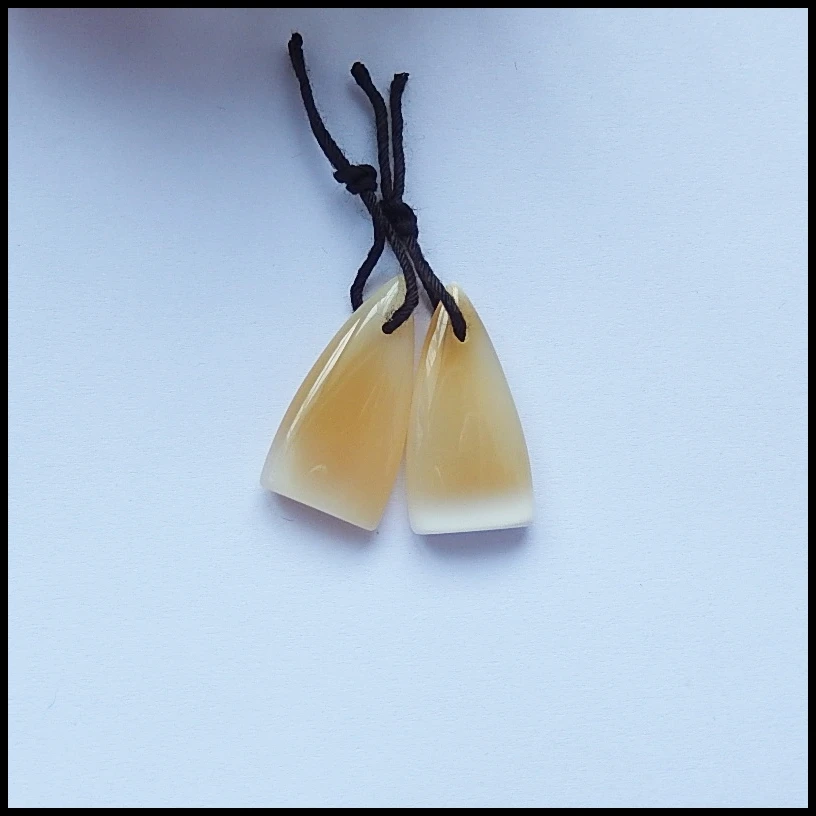 2 pairs Natural Gemstone Red Agate Fashion women earring beads Semiprecious stone Jewelry 24x12x5mm 4.2g 24x12x4mm 4g | Украшения и