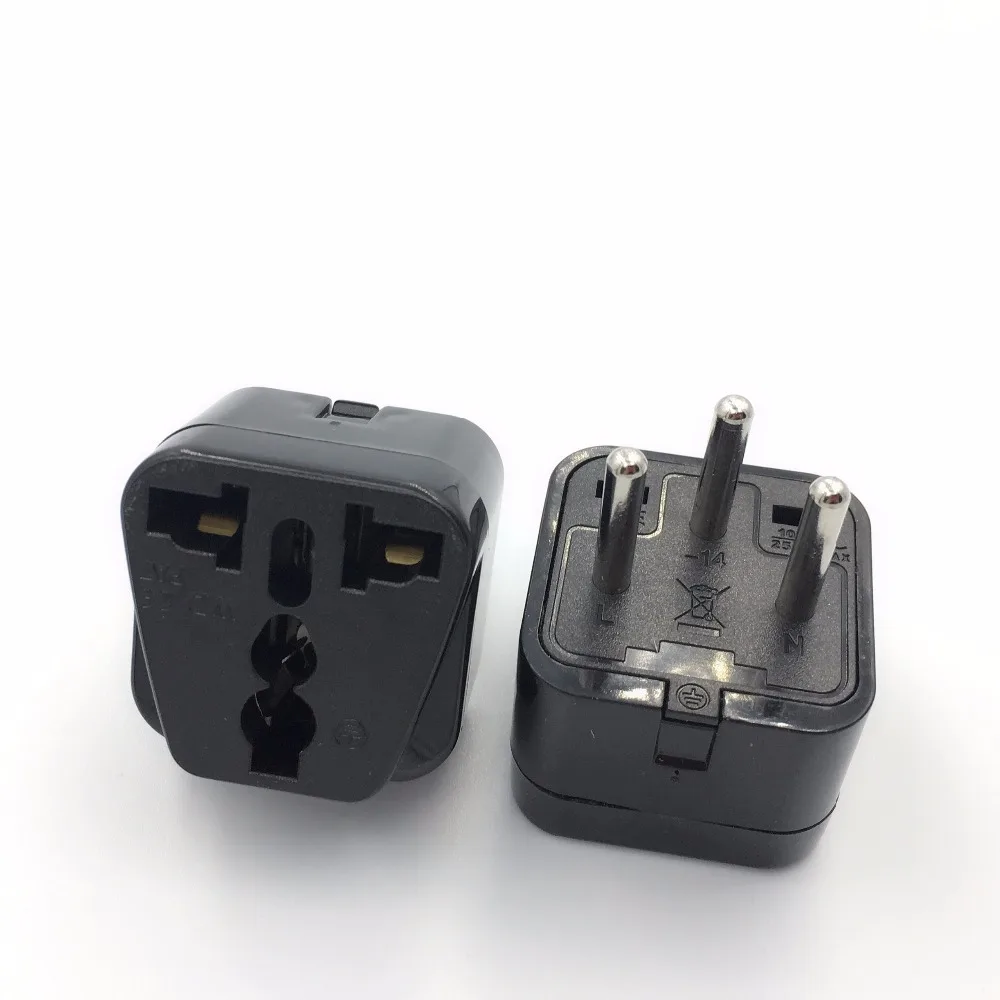 Универсальный адаптер для вилки IL ЕС Европа США Великобритания в Израиль 3