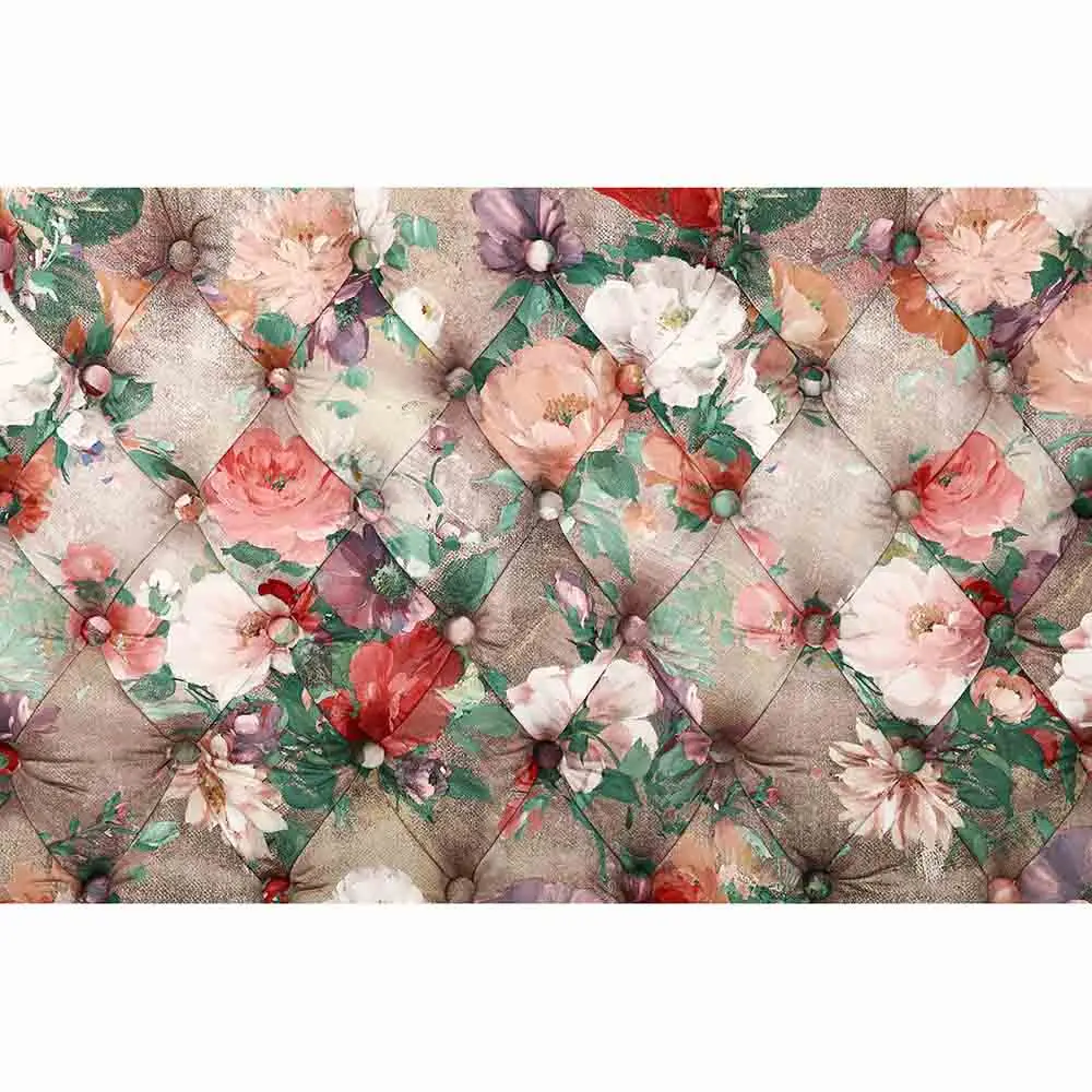 Фон Funnytree для фотосъемки с изголовьем кровати печать акварель пастельный