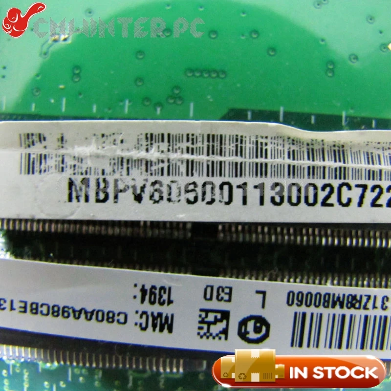 Материнская плата NOKOTION DA0ZR8MB8E0 MBPV606001 MB. PV606.001 для ноутбука acer aspire 5553 5553G основная плата DDR3 Бесплатный процессор