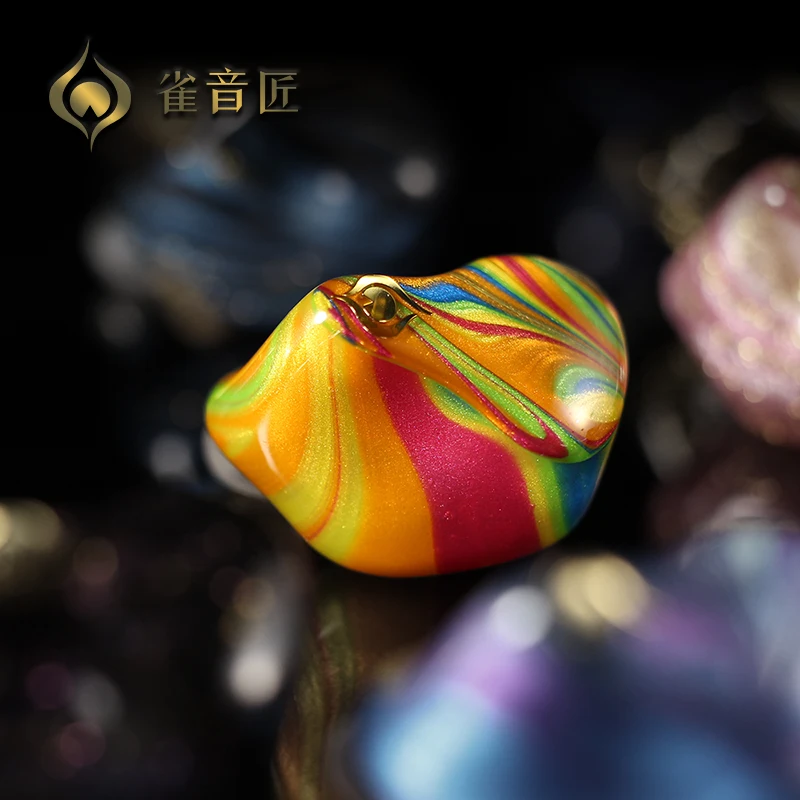 Павлин аудио P1 7 мм Полная частота динамические наушники в ухо HIFI ручной работы