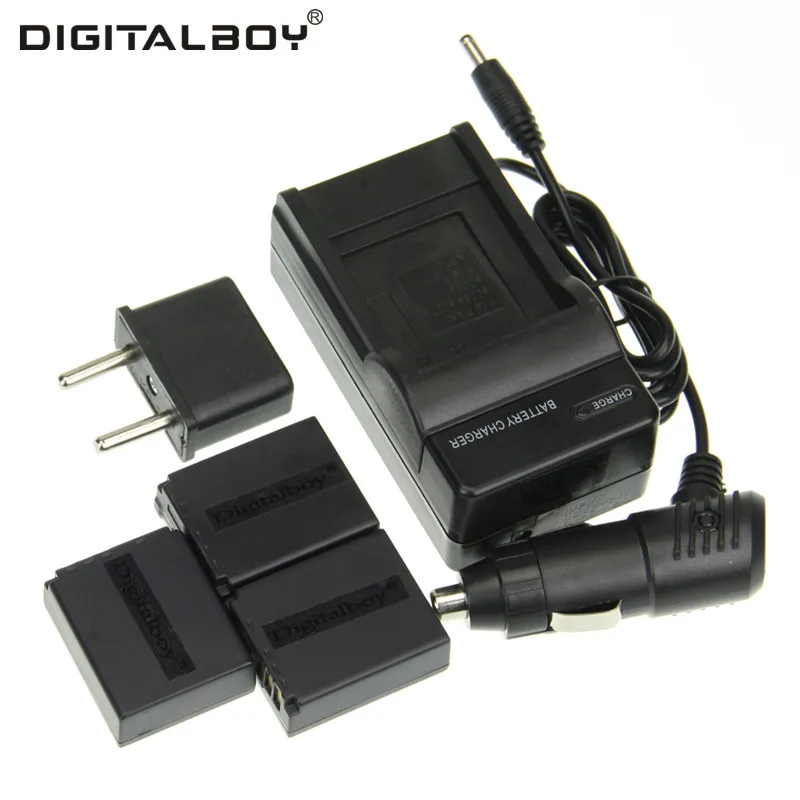 Настоящее Ёмкость 6 шт./компл. cgas007 CGA S007 CGA-S007 DMW-BCD10 Батарея + Зарядное устройство