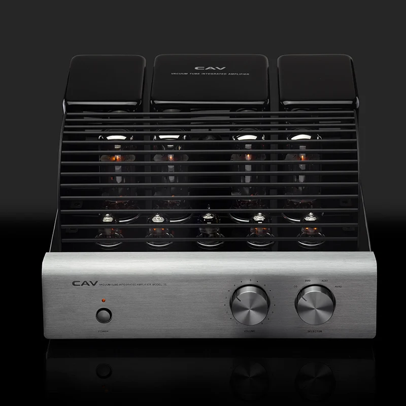 CAV T-5 ламповый усилитель высокое качество производство ЦАП HIFI усилитель аудио для динамиков 20 Вт канал 2,0 высокая точность мощности