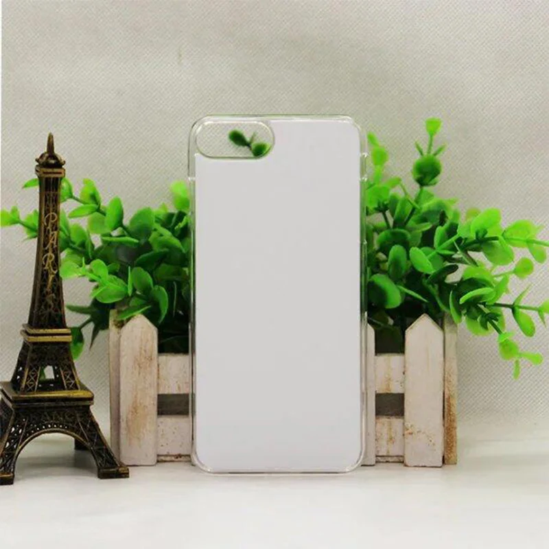 ПК сублимационный корпус 2D для iPhone 8 7 Plus DIY печать пустой Корпус задняя крышка с